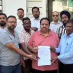 Delegation of residents from Phillaur handed over memorandum addressed to PM Modi and Nitin Gadkari to Avinash Chander