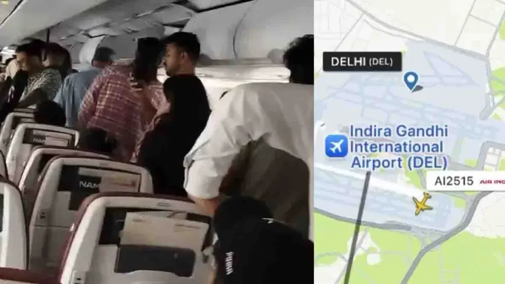 Air India: भीषण गर्मी में फ्लाइट में फंसे रहे यात्री, AC बंद, एयरपोर्ट पर अफरा-तफरी; यात्रियों ने किया प्रदर्शन