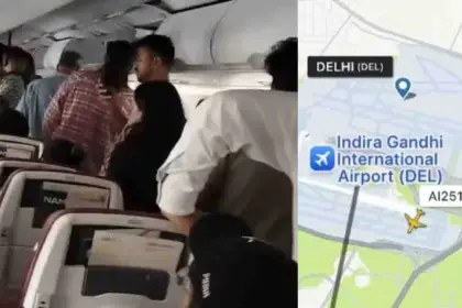Delhi Indore Air India Flight Returns To Gate Amid