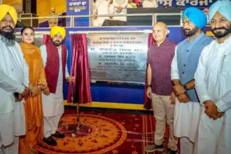 Development works continue in Punjab under the leadership of CM Mann