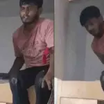 In Mohali Thief Caught Hiding In Cupboard