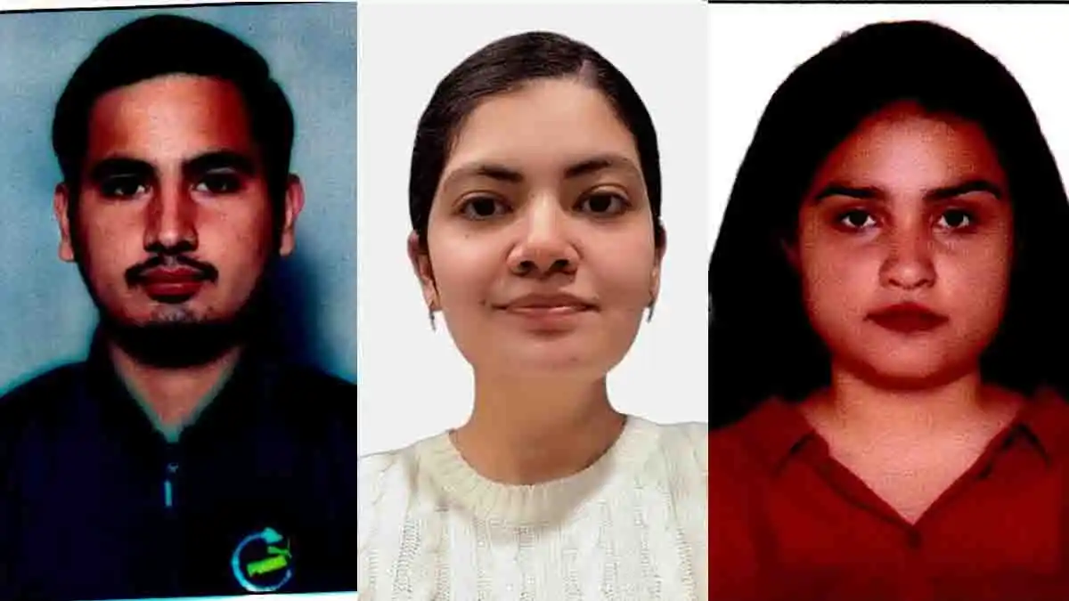 Innocent Hearts College student passing the TET examination