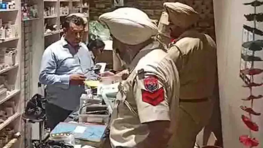 Jalandhar Medical Store Raid