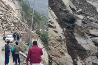 Pathankot Bharmour Nationnal Highway Landslide