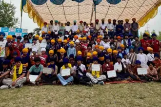 Rupnagar district won Punjab State Gatka Championship