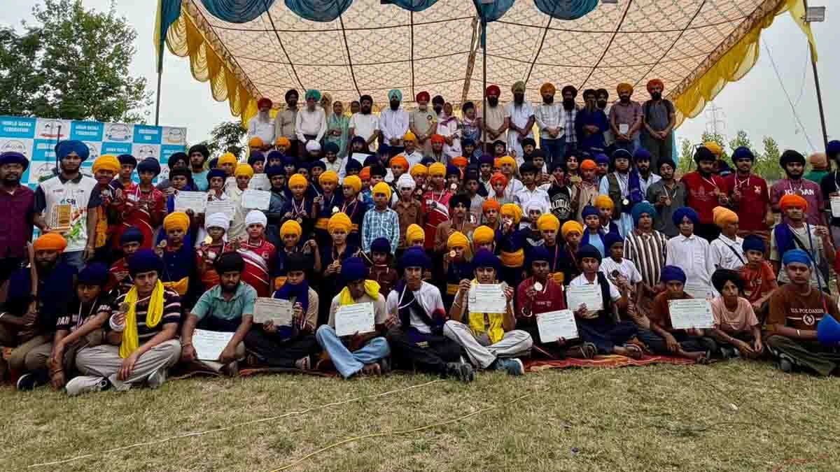 Punjab News: रूपनगर जिले ने जीती 12वीं पंजाब राज्य गतका चैंपियनशिप