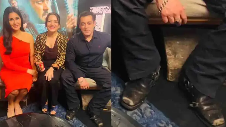 Salman Khans Tattered Shoes Reveal Lakhs Luxury Secret