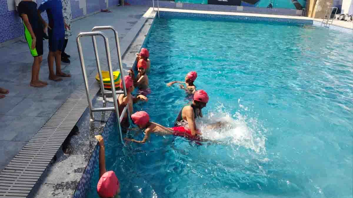 Summer Swimming Pool Activities Organized at DIPS