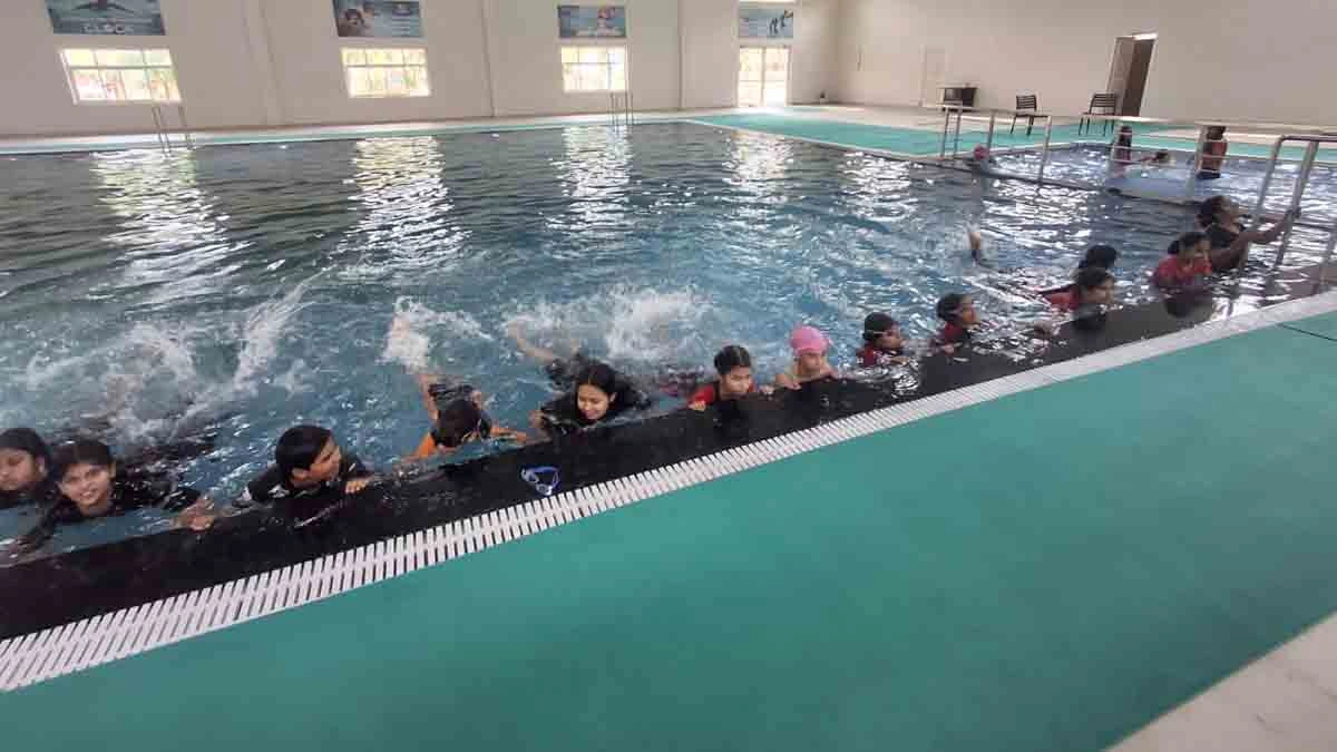 Swimming and shooting facilities at DIPS School