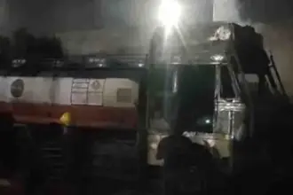 Tankers gutted near Indian Oil depot in Jalandhar