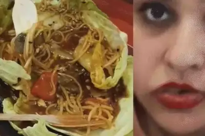 Worm found in food at the Elante Mall food court in Chandigarh