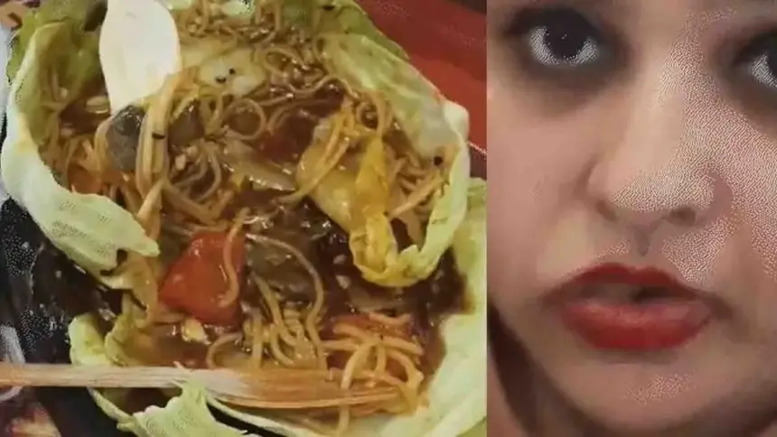 Worm found in food at the Elante Mall food court in Chandigarh