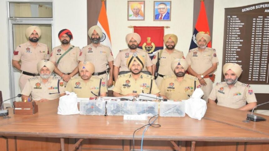 सरहद पार से चल रहे तस्करी मॉड्यूल का पर्दाफाश