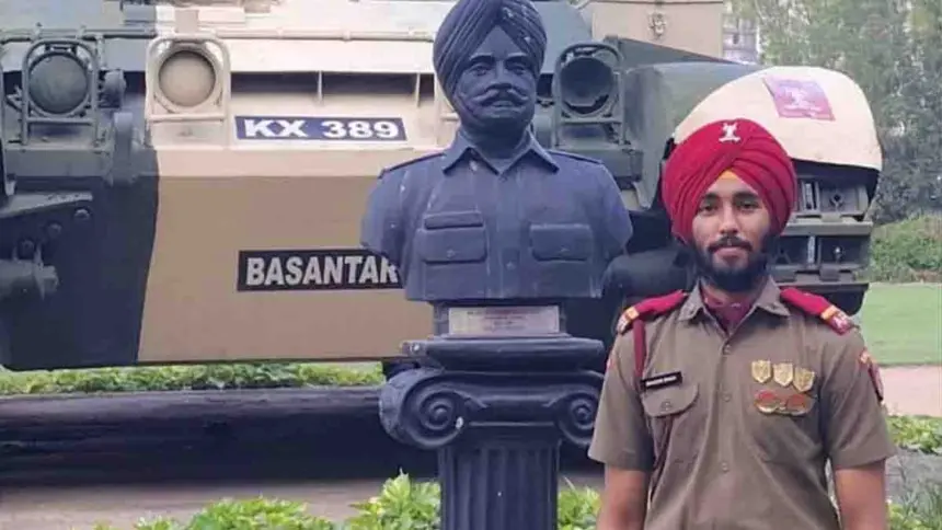 dips son brought glory to country by wearing uniform