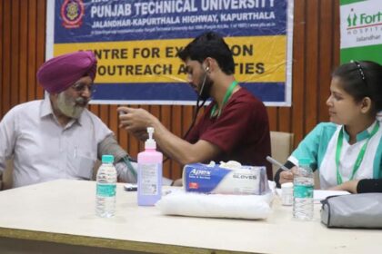 IKGPTU organized One-Day Free Medical Health Check-up Camp