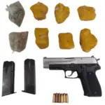 individuals linked to a narcotics and illegal arms trafficking racket arrested