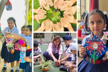 इनोसेंट हार्ट्स ने उत्साह और पर्यावरण-अनुकूल गतिविधियों के साथ मनाया 'वर्ल्ड अर्थ डे'