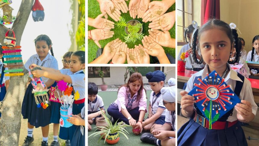 इनोसेंट हार्ट्स ने उत्साह और पर्यावरण-अनुकूल गतिविधियों के साथ मनाया 'वर्ल्ड अर्थ डे'