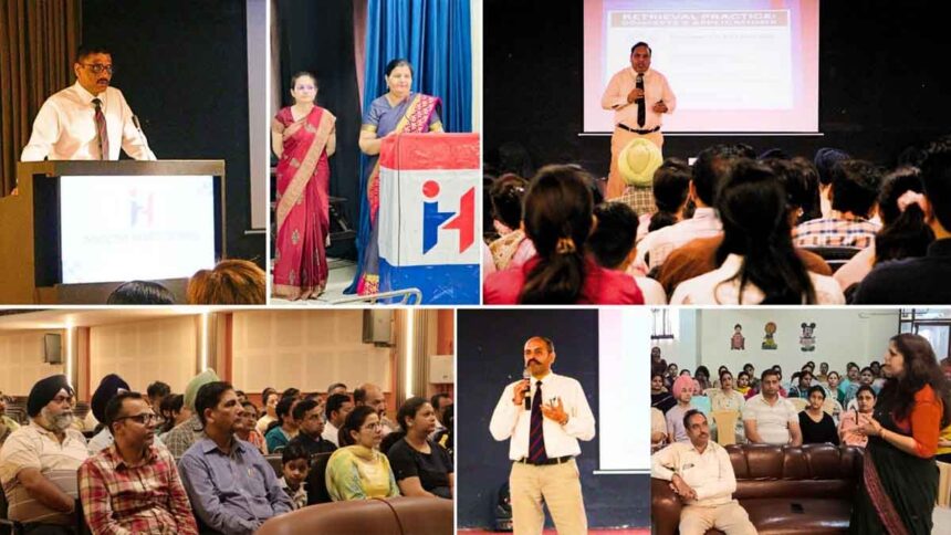 इनोसेंट हार्ट्स में ग्यारहवीं कक्षा के विद्यार्थियों के लिए इंडक्शन कार्यक्रम