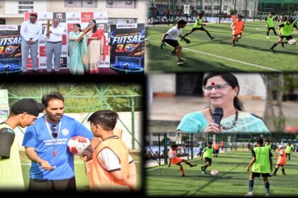 इनोसेंट हार्ट्स स्पोर्ट्स हब, लोहारां में इंटर- स्कूल डे- नाइट फुटसल चैंपियनशिप के तीसरे सीजन का आरंभ