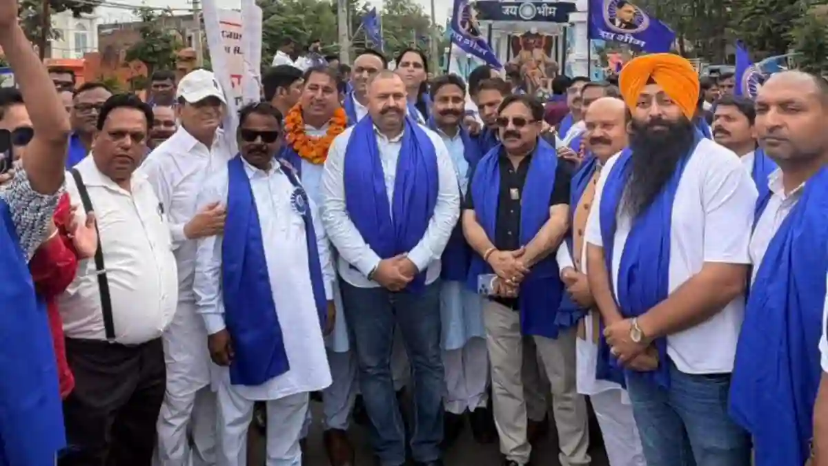 Jalandhar News: डॉ. अंबेडकर जयंती के उपलक्ष्य में चेतना मार्च का आयोजन, पूर्व सांसद सुशील रिंकू समेत कई लोग शामिल