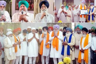 श्री गुरु तेग बहादुर गुरुद्वारा साहिब, कोटकपूरा की प्रबंधक कमेटी और संगत ने स्पीकर संधवां का किया सम्मान