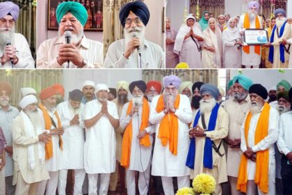 श्री गुरु तेग बहादुर गुरुद्वारा साहिब, कोटकपूरा की प्रबंधक कमेटी और संगत ने स्पीकर संधवां का किया सम्मान