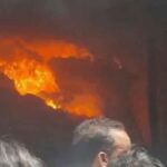 पंजाब में वूलन वेस्ट गोदाम में लगी भयानक भीषण आग