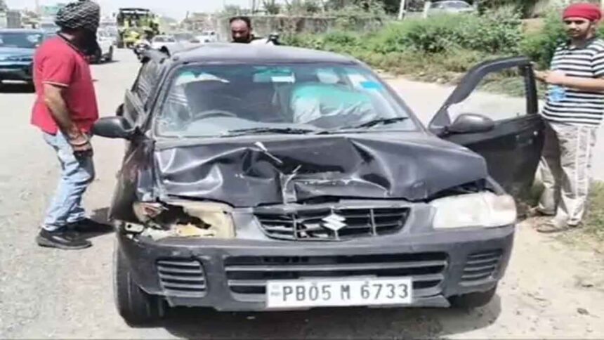 पंजाब में नेशनल हाईवे पर टकराए आपस में 3 वाहन