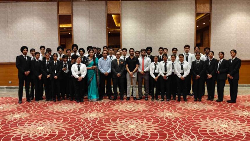 Industrial visit by Hotel management College