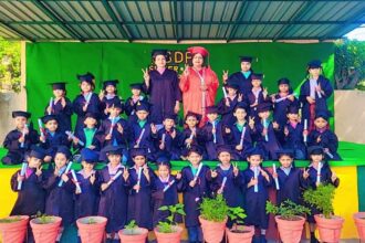 सेंट सोल्जर डिवाइन पब्लिक स्कूल ने भव्य किंडरगार्टन ग्रेजुएशन समारोह का किया आयोजन