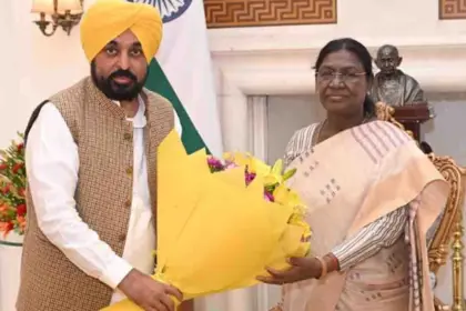 Bhagwant Singh Mann met with the President