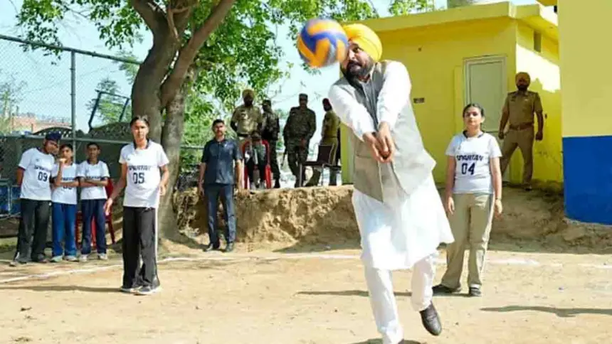 CM Mann inaugurated rural sports grounds