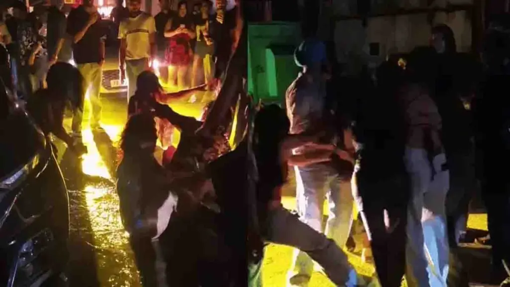 Punjab News: चंडीगढ़ में देर रात हंगामा: किन्नरों और युवती के बीच झगड़ा, बीच सड़क चले लात-घूंसे