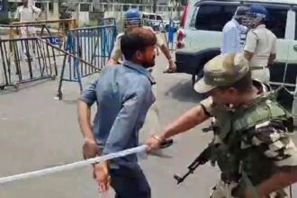 TMC-BJP कार्यकर्ताओं में झड़प