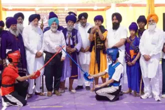 Grand Inauguration of 12th State Gatka Championship in Kotkapura