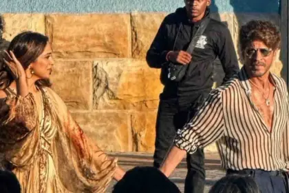 Shah Rukh Khan and Deepika Padukone Film King Photos Leak