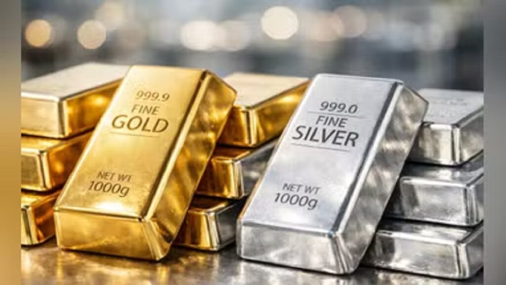 Gold-Silver Price: सोने में आई मामूली गिरावट, चांदी के दाम एक बार फिर से उछाले, जाने आज के रेट्स