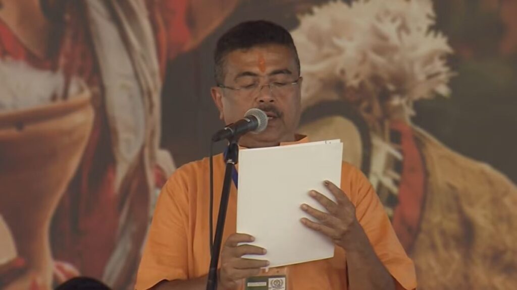 Suvendu Adhikari: बंगाल में पहली बार भाजपा सरकार, सुवेंदु अधिकारी ने ली सीएम पद की शपथ, 20 राज्यों के CM मौजूद